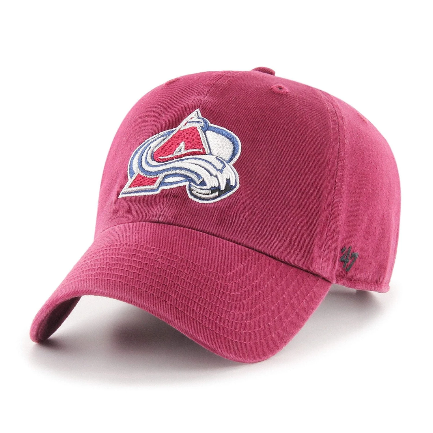 '47 BRAND Colorado Avalanche 47 Brand NHL Clean Up Adjustable Hat 3 '47 BRAND Colorado Avalanche 47 Brand NHL Clean Up Adjustable Hat