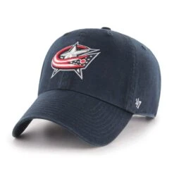 '47 BRAND Columbus Blue Jackets 47 Brand NHL Clean Up Adjustable Hat