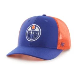 '47 BRAND Edmonton Oilers 47 Brand NHL Adjustable Trucker Hat
