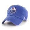 '47 BRAND Edmonton Oilers 47 Brand NHL Clean Up Adjustable Hat Royal -Baue Hockey Shop 47 brand hats edmonton oilers 47 brand nhl clean up adjustable hat royal royal osfm 30365425565762