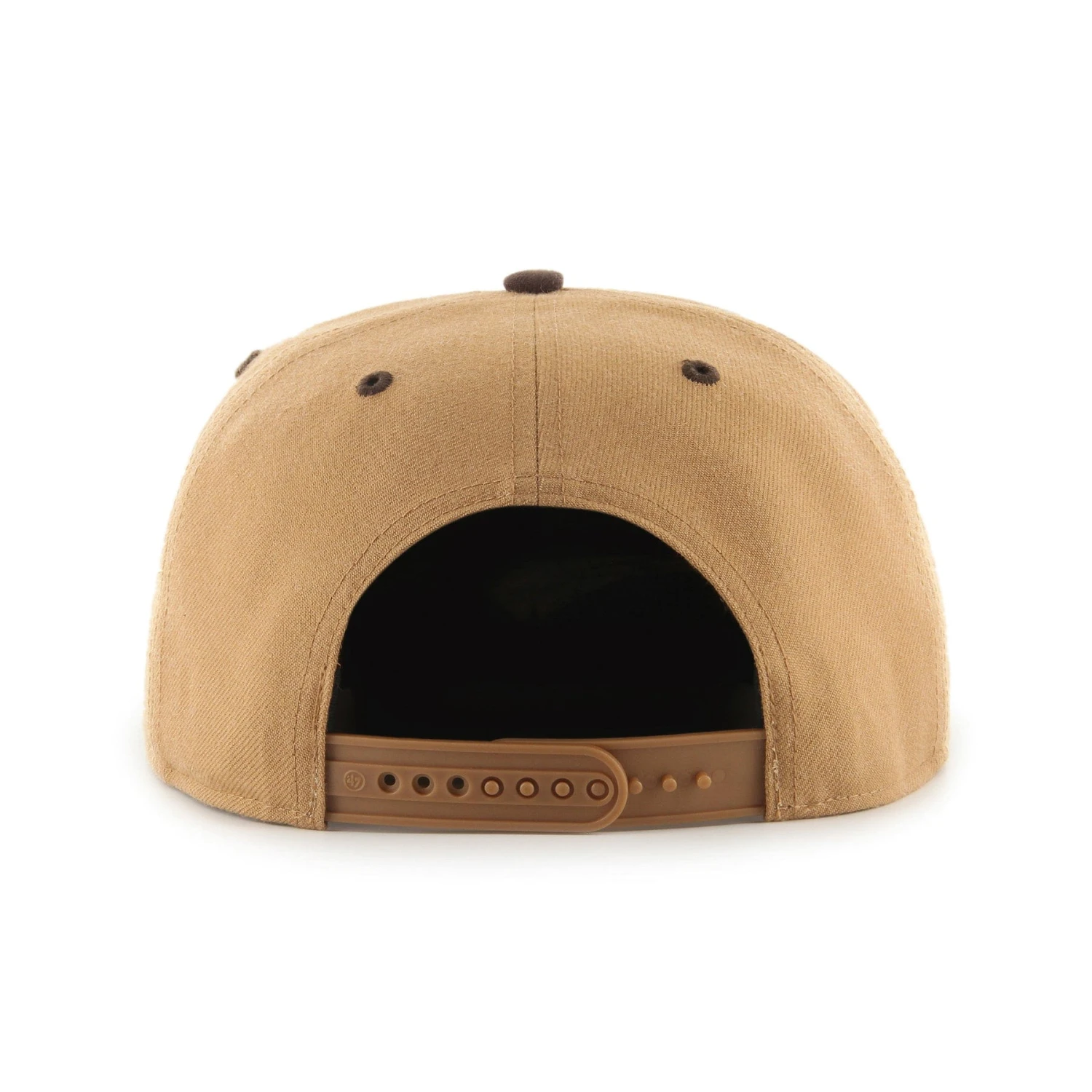 '47 BRAND Edmonton Oilers 47 Brand NHL Toffee Captain Hat Tan 4 '47 BRAND Edmonton Oilers 47 Brand NHL Toffee Captain Hat Tan - Image 2