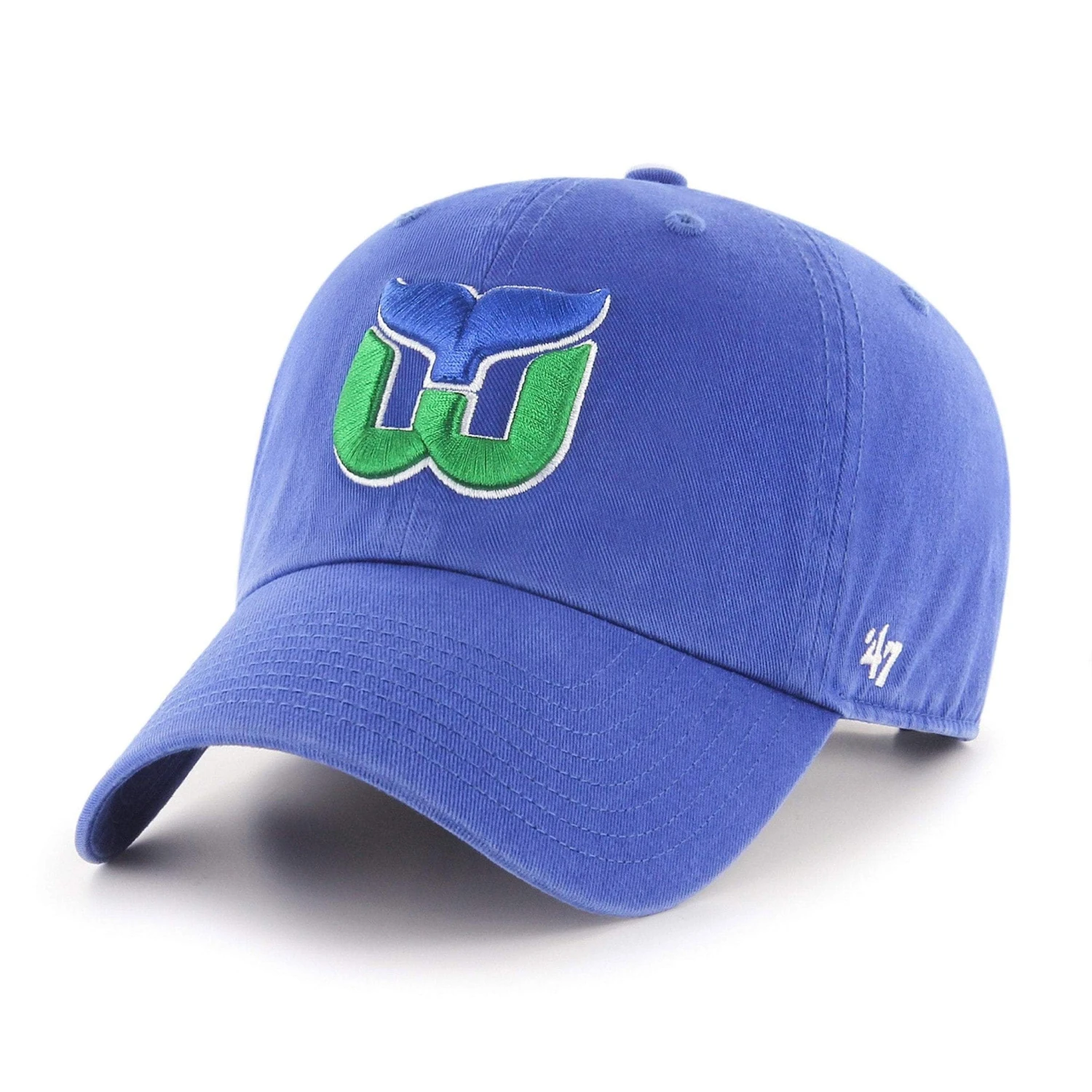 '47 BRAND Hartford Whalers 47 Brand NHL Clean Up Adjustable Hat 3 '47 BRAND Hartford Whalers 47 Brand NHL Clean Up Adjustable Hat