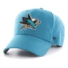 '47 BRAND San Jose Sharks 47 Brand NHL MVP Adjustable Hat 2 '47 BRAND San Jose Sharks 47 Brand NHL MVP Adjustable Hat -Baue Hockey Shop 47 brand hats san jose sharks 47 brand nhl mvp adjustable hat teal osfa 28965417975874