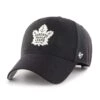 '47 BRAND Toronto Maple Leafs 47 Brand NHL Basic MVP Black / White Adjustable Hat 1 '47 BRAND Toronto Maple Leafs 47 Brand NHL Basic MVP Black / White Adjustable Hat -Baue Hockey Shop 47 brand hats toronto maple leafs 47 brand nhl basic mvp black white adjustable hat black white osfa 30365429694530