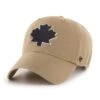 '47 BRAND Toronto Maple Leafs 47 Brand NHL Clean Up Dune Adjustable Hat 2 '47 BRAND Toronto Maple Leafs 47 Brand NHL Clean Up Dune Adjustable Hat -Baue Hockey Shop 47 brand hats toronto maple leafs 47 brand nhl clean up dune adjustable hat tan osfm 29023353602114