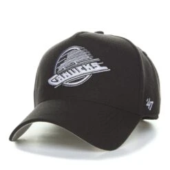 '47 BRAND Vancouver Canucks Skate 47 Brand NHL Basic MVP Black / White Adjustable Hat