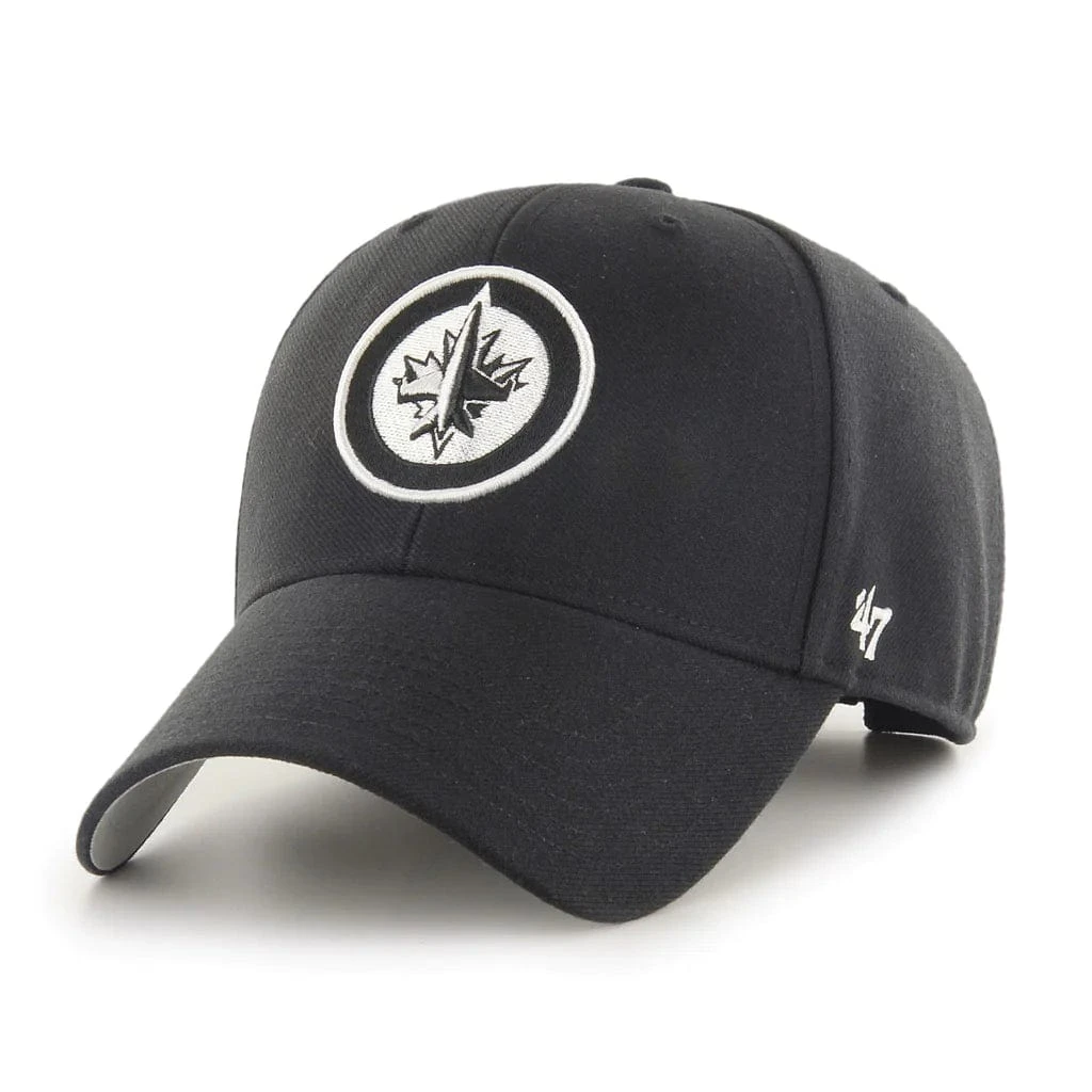 '47 BRAND Winnipeg Jets 47 Brand NHL Basic MVP Adjustable Hat 3 '47 BRAND Winnipeg Jets 47 Brand NHL Basic MVP Adjustable Hat