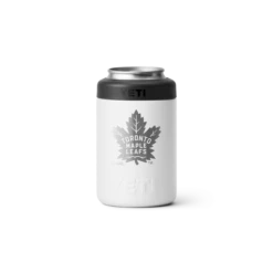YETI Rambler Colster 2.0 - Toronto Maple Leafs -Baue Hockey Shop W Rambler 12oz can Colster White Front 4142 Maple Leafs B