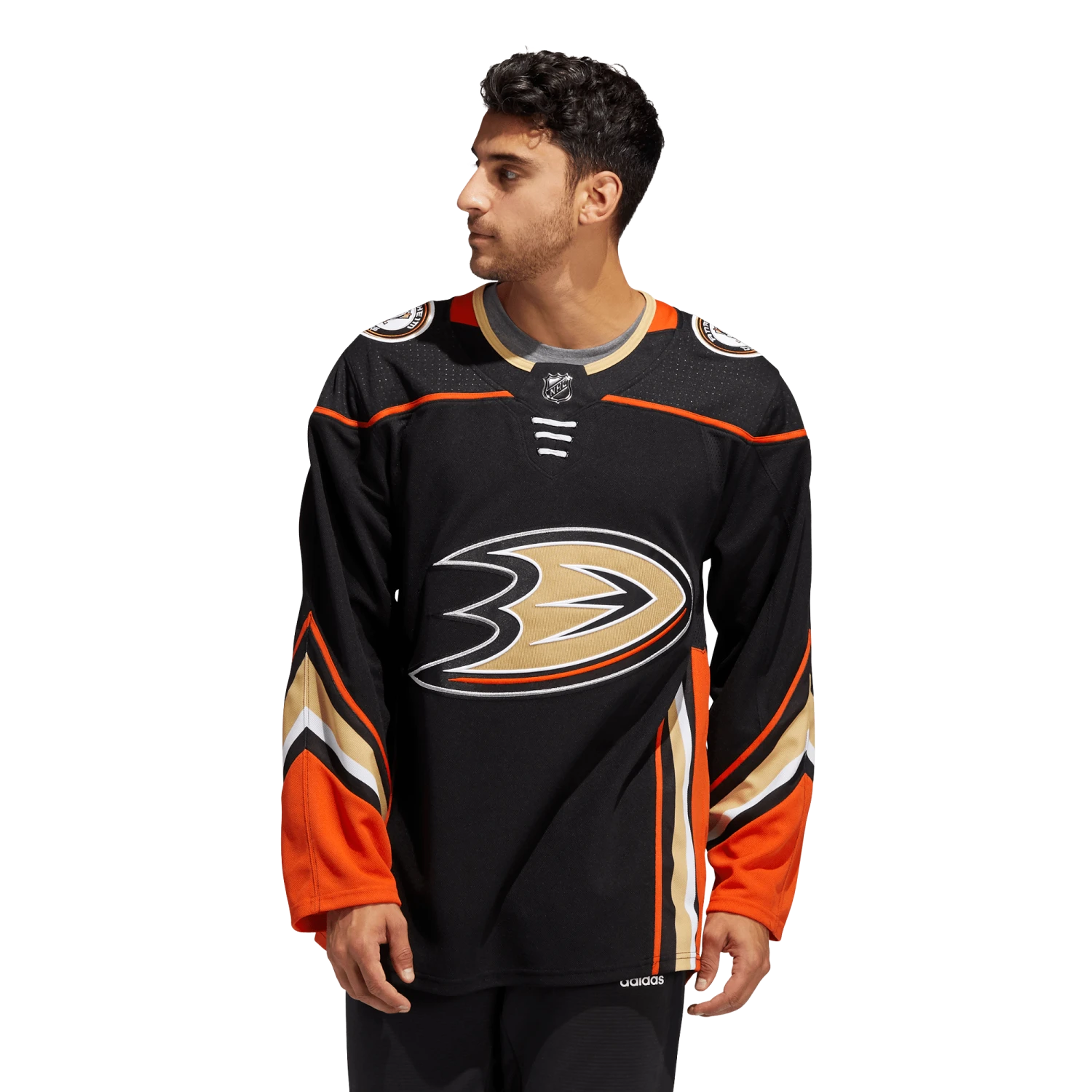 Anaheim Ducks Home Adidas PrimeGreen Senior Jersey 4 Anaheim Ducks Home Adidas PrimeGreen Senior Jersey - Image 2