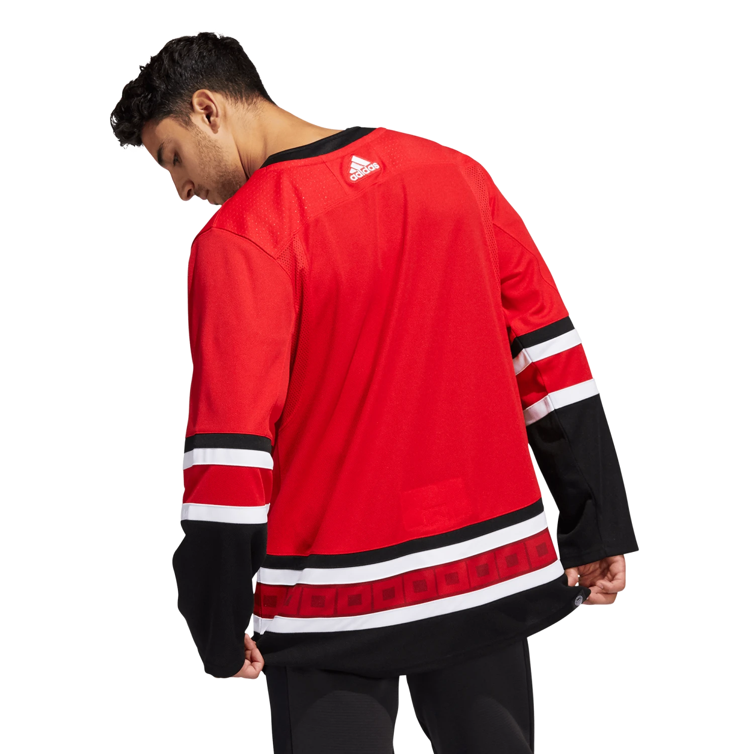 Carolina Hurricanes Home Adidas PrimeGreen Senior Jersey 6 Carolina Hurricanes Home Adidas PrimeGreen Senior Jersey - Image 4