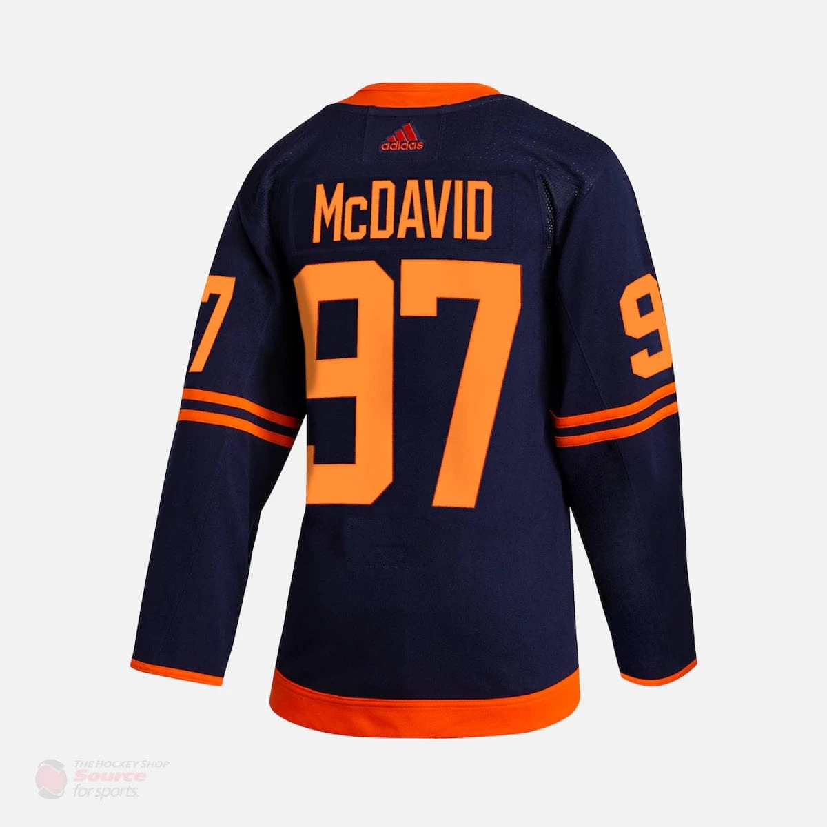 Edmonton Oilers Alternate Adidas Authentic Senior Jersey - Connor McDavid 5 Edmonton Oilers Alternate Adidas Authentic Senior Jersey - Connor McDavid - Image 3