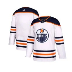 Edmonton Oilers Away Adidas Authentic Senior Jersey