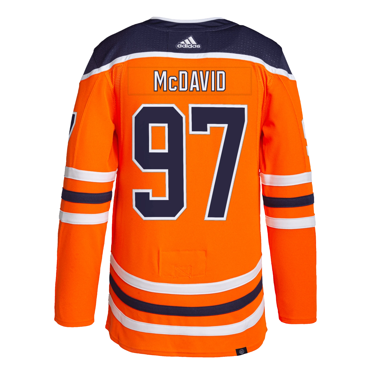Edmonton Oilers Home Adidas PrimeGreen Senior Jersey (2021) - Connor McDavid 4 Edmonton Oilers Home Adidas PrimeGreen Senior Jersey (2021) - Connor McDavid - Image 2