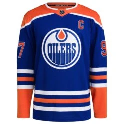 Edmonton Oilers Home Adidas PrimeGreen Senior Jersey - Connor McDavid