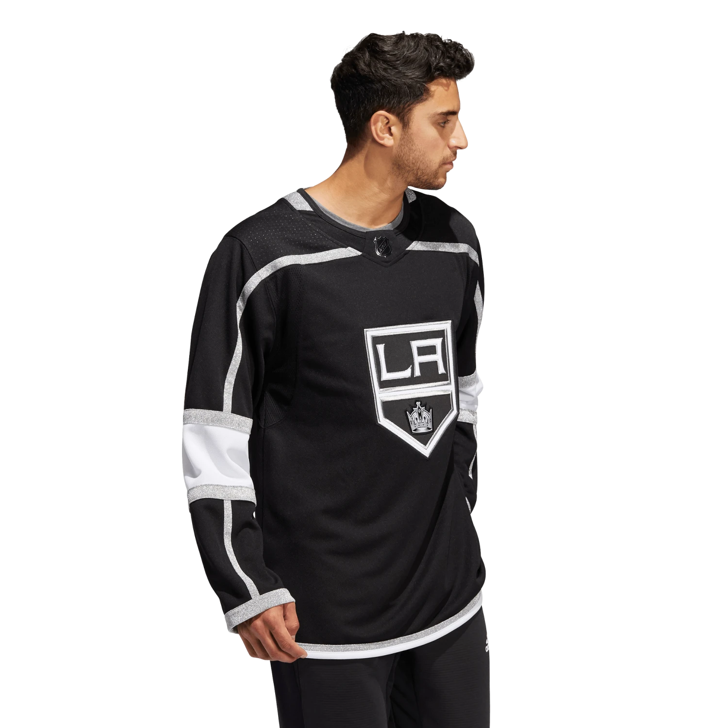 Los Angeles Kings Home Adidas PrimeGreen Senior Jersey 5 Los Angeles Kings Home Adidas PrimeGreen Senior Jersey - Image 3
