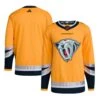 Nashville Predators Adidas PrimeGreen Reverse Retro Senior Jersey 1 Nashville Predators Adidas PrimeGreen Reverse Retro Senior Jersey -Baue Hockey Shop adidas nhl jerseys nashville predators adidas primegreen reverse retro senior jersey 29833113731138