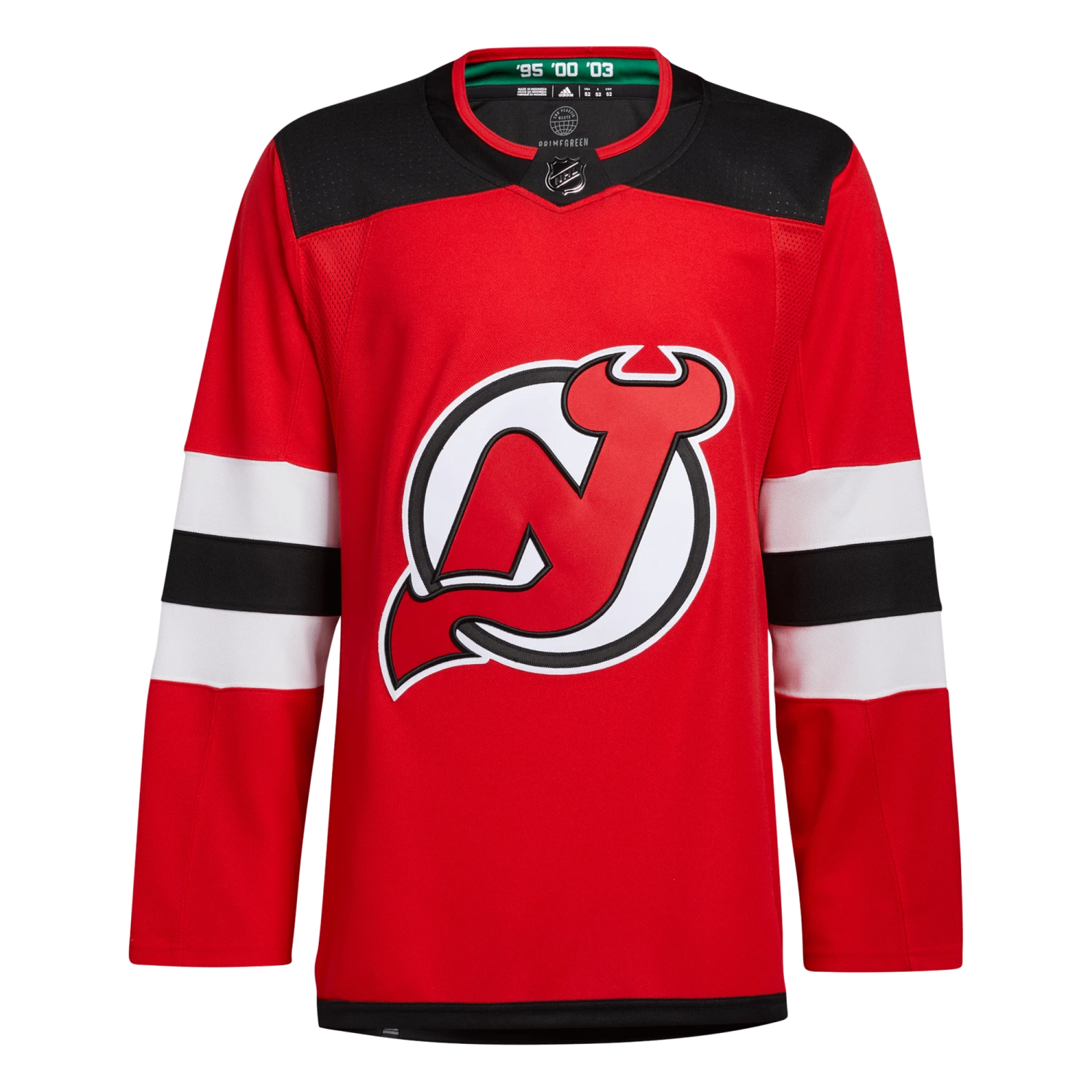 New Jersey Devils Home Adidas PrimeGreen Senior Jersey 3 New Jersey Devils Home Adidas PrimeGreen Senior Jersey