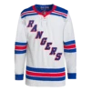 New York Rangers Away Adidas PrimeGreen Senior Jersey -Baue Hockey Shop adidas nhl jerseys new york rangers away adidas primegreen senior jersey white 50 m 28501477883970