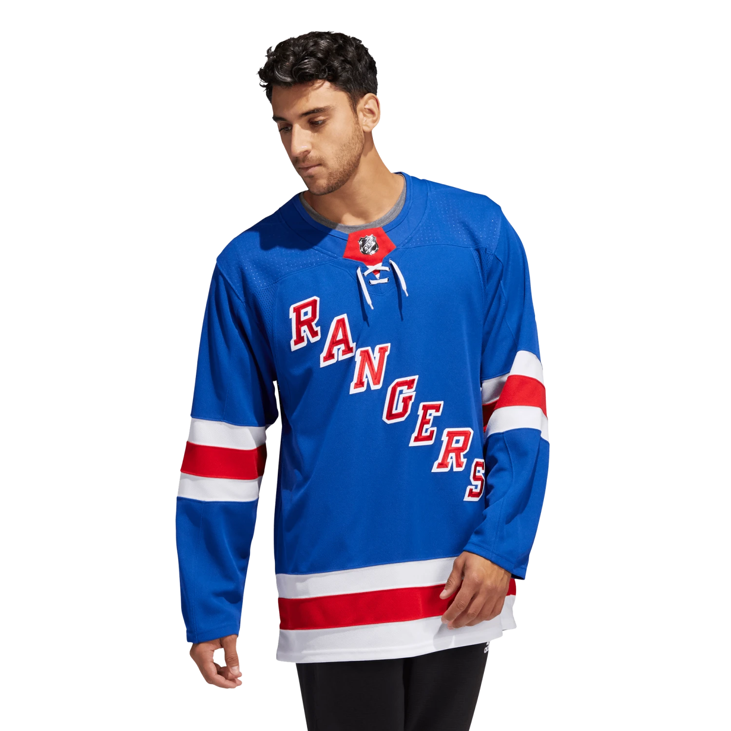 New York Rangers Home Adidas PrimeGreen Senior Jersey 5 New York Rangers Home Adidas PrimeGreen Senior Jersey - Image 3