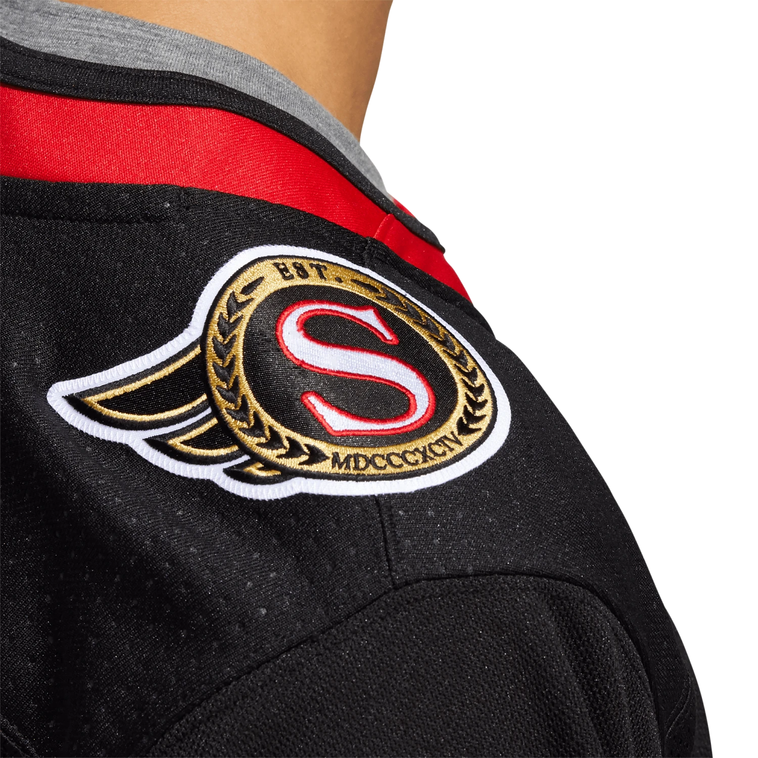 Ottawa Senators Home Adidas PrimeGreen Senior Jersey 8 Ottawa Senators Home Adidas PrimeGreen Senior Jersey - Image 6