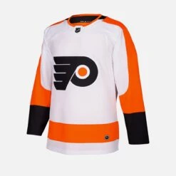 Philadelphia Flyers Away Adidas Authentic Senior Jersey -Baue Hockey Shop adidas nhl jerseys philadelphia flyers away adidas authentic senior jersey white 52 l 4528107520066