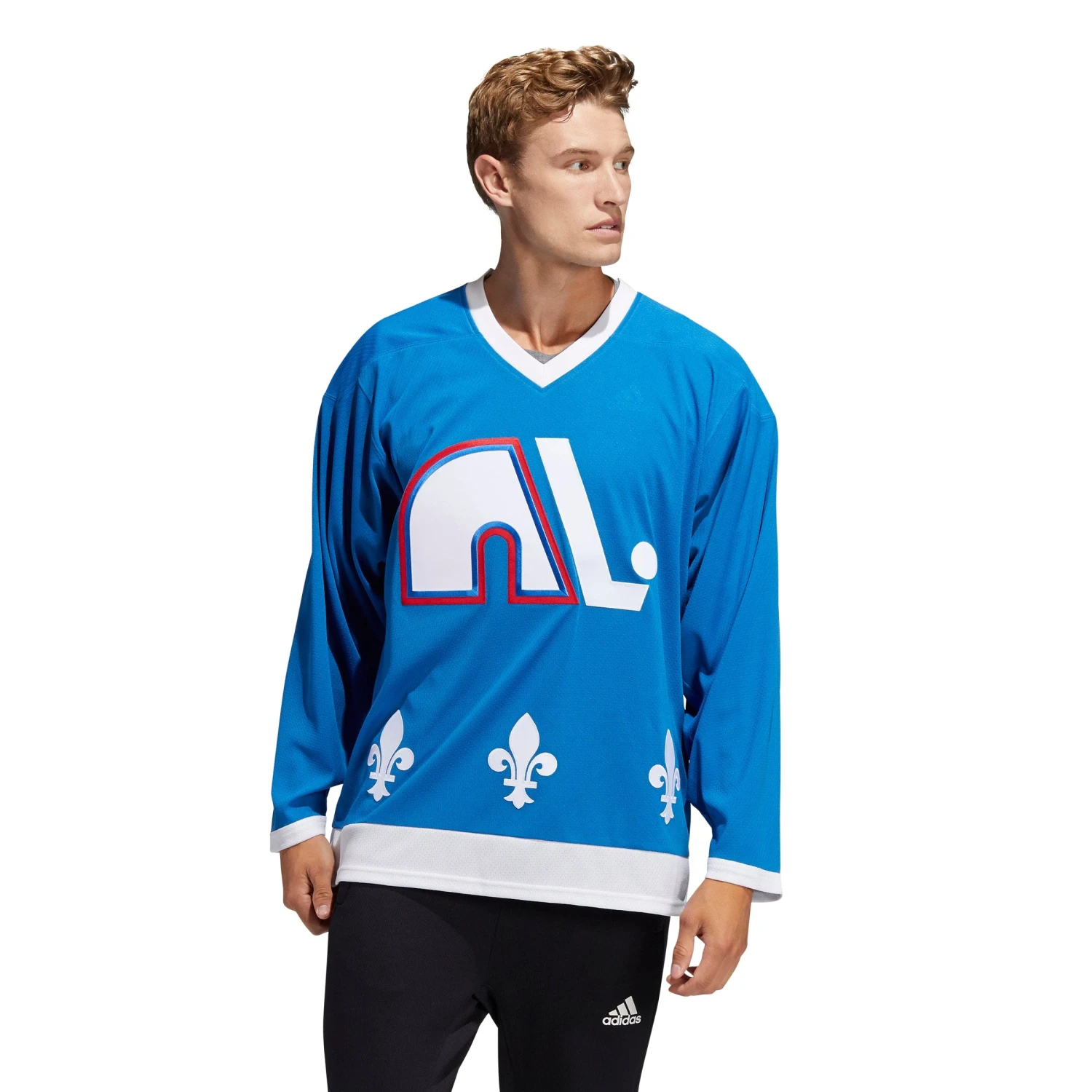 Quebec Nordiques Adidas Team Classic Senior Jersey 4 Quebec Nordiques Adidas Team Classic Senior Jersey - Image 2