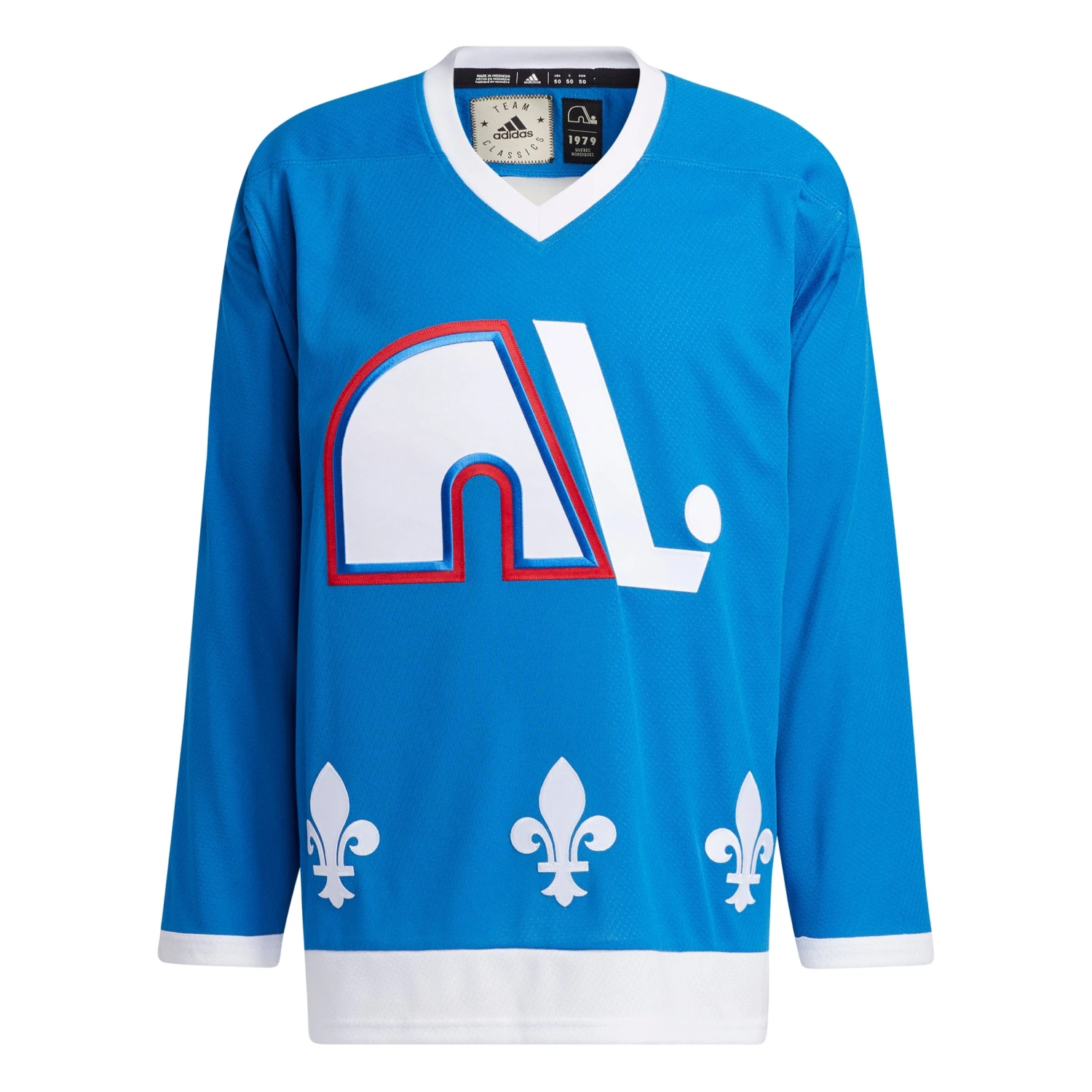 Quebec Nordiques Adidas Team Classic Senior Jersey 3 Quebec Nordiques Adidas Team Classic Senior Jersey
