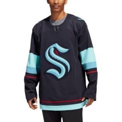 Seattle Kraken Home Adidas PrimeGreen Senior Jersey -Baue Hockey Shop adidas nhl jerseys seattle kraken home adidas primegreen senior jersey 28501435252802