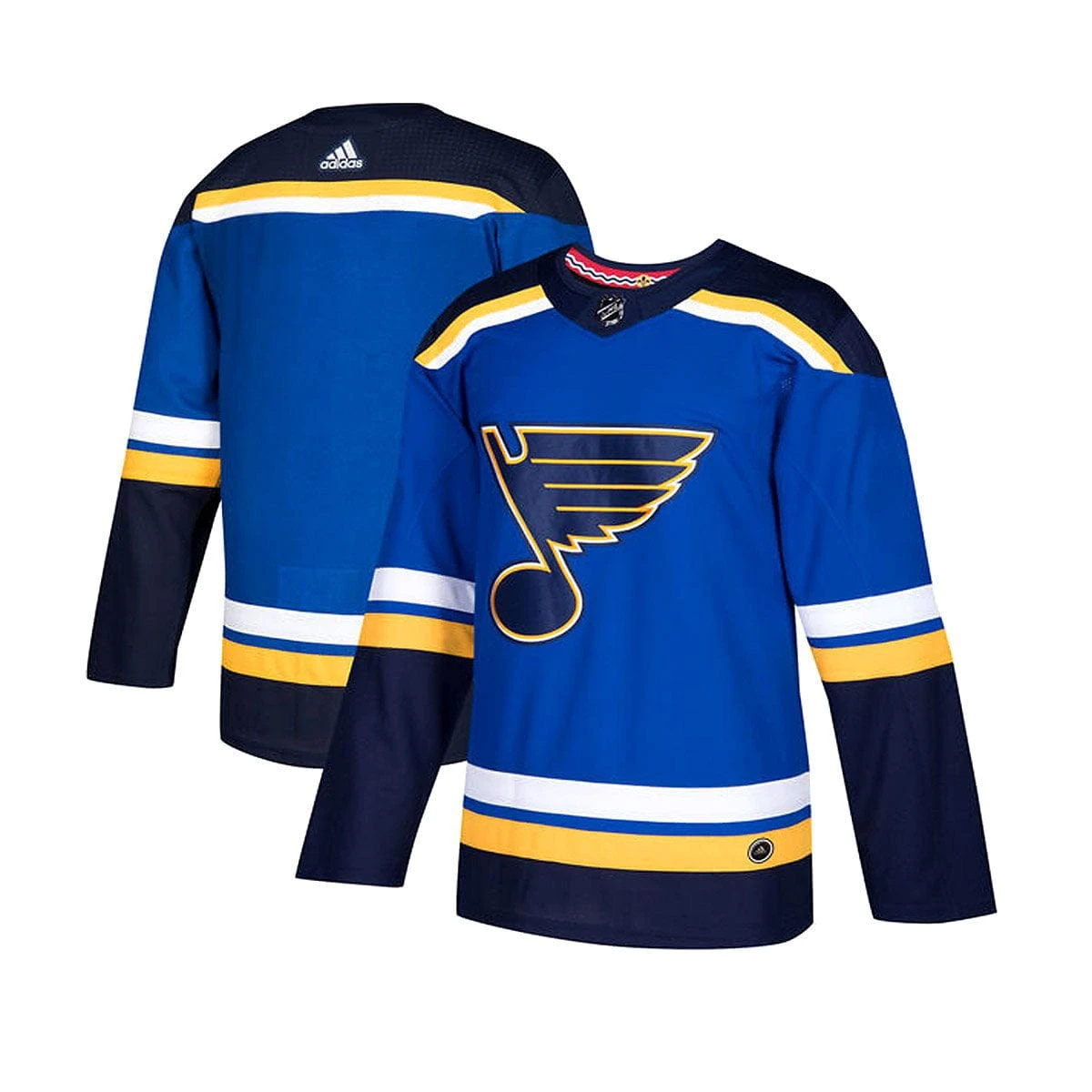 St. Louis Blues Home Adidas Authentic Senior Jersey 3 St. Louis Blues Home Adidas Authentic Senior Jersey