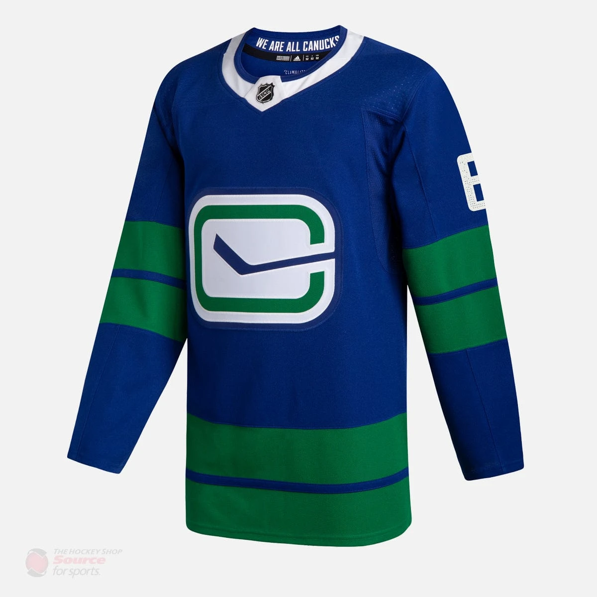 Vancouver Canucks Alternate Adidas Authentic Senior Jersey - Brock Boeser 3 Vancouver Canucks Alternate Adidas Authentic Senior Jersey - Brock Boeser