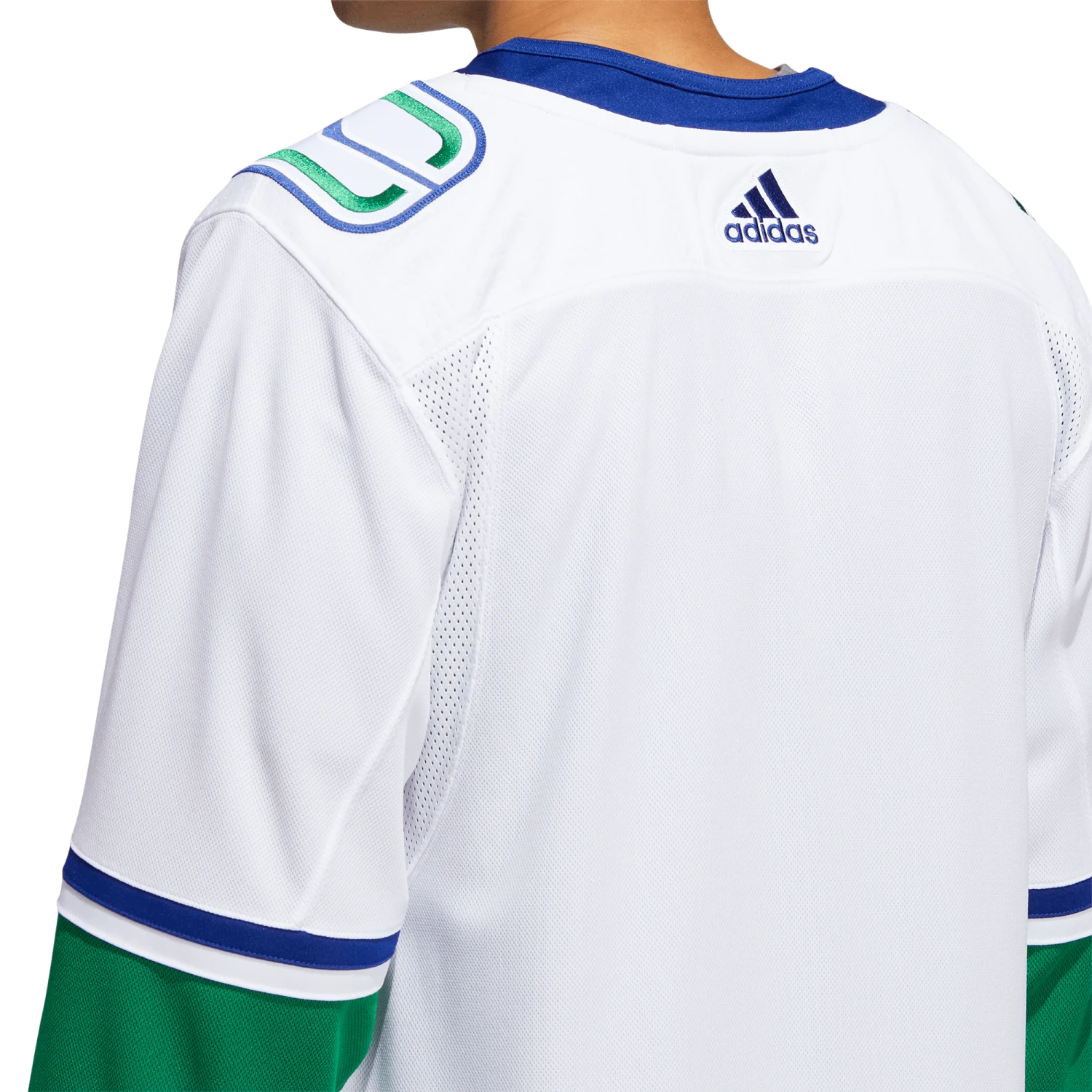 Vancouver Canucks Away Adidas PrimeGreen Senior Jersey 9 Vancouver Canucks Away Adidas PrimeGreen Senior Jersey - Image 7