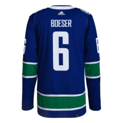 Vancouver Canucks Home Adidas PrimeGreen Senior Jersey - Brock Boeser