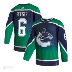 Vancouver Canucks Reverse Retro Adidas Authentic Senior Jersey - Brock Boeser