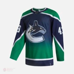 Vancouver Canucks Reverse Retro Adidas Authentic Senior Jersey - Quinn Hughes -Baue Hockey Shop adidas nhl jerseys vancouver canucks reverse retro adidas authentic senior jersey quinn hughes 15021960527938
