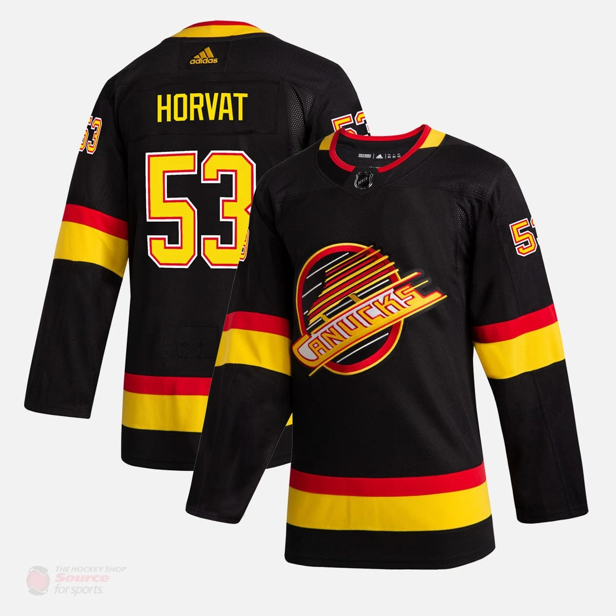 Vancouver Canucks Skate Adidas Authentic Senior Jersey - Bo Horvat 4 Vancouver Canucks Skate Adidas Authentic Senior Jersey - Bo Horvat - Image 2