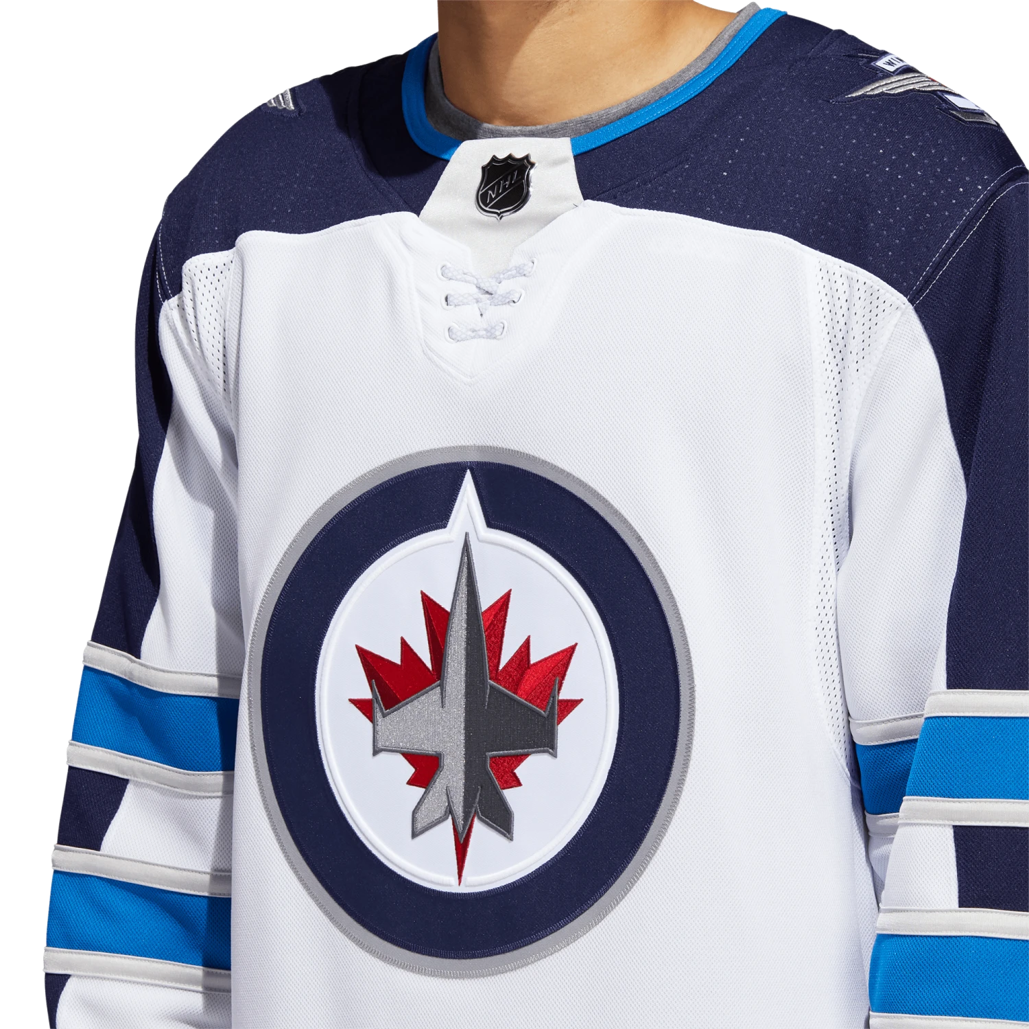 Winnipeg Jets Away Home Adidas PrimeGreen Senior Jersey 8 Winnipeg Jets Away Home Adidas PrimeGreen Senior Jersey - Image 6