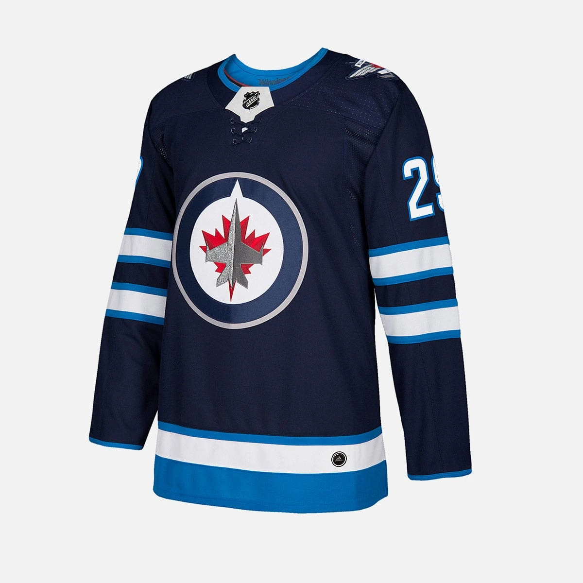 Winnipeg Jets Home Adidas Authentic Senior Jersey - Patrik Laine 4 Winnipeg Jets Home Adidas Authentic Senior Jersey - Patrik Laine - Image 2