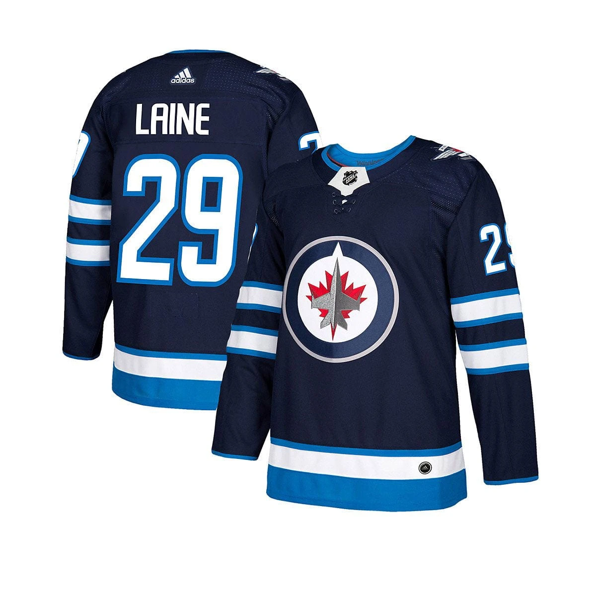 Winnipeg Jets Home Adidas Authentic Senior Jersey - Patrik Laine 3 Winnipeg Jets Home Adidas Authentic Senior Jersey - Patrik Laine