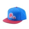 Quebec Nordiques American Needle NHL Vintage Wool Replica Snapback Hat