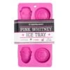 Pink Whitney Hockey Pucks Ice Cube Trays -Baue Hockey Shop bar stool sports drinkware pink whitney hockey pucks ice cube trays 2 pack 30331825061954