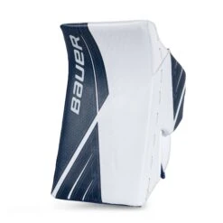 Bauer Supreme UltraSonic Senior Goalie Blocker -Baue Hockey Shop bauer blockers bauer supreme ultrasonic senior goalie blocker white blue regular 28741216895042