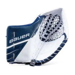 Bauer Supreme UltraSonic Senior Goalie Catcher 29 Bauer Supreme UltraSonic Senior Goalie Catcher -Baue Hockey Shop bauer catchers bauer supreme ultrasonic senior goalie catcher white blue regular 28743622000706