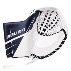 Bauer Supreme UltraSonic Senior Goalie Catcher 25 Bauer Supreme UltraSonic Senior Goalie Catcher -Baue Hockey Shop bauer catchers bauer supreme ultrasonic senior goalie catcher white navy regular 28743621869634