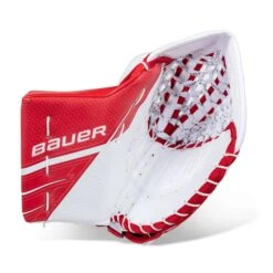 Bauer Supreme UltraSonic Senior Goalie Catcher 27 Bauer Supreme UltraSonic Senior Goalie Catcher -Baue Hockey Shop bauer catchers bauer supreme ultrasonic senior goalie catcher white red regular 30351230140482