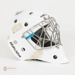 Bauer 940 Pro-Certified Junior Goalie Mask -Baue Hockey Shop bauer goalie masks bauer 940 pro certified junior goalie mask white jr 28538712260674