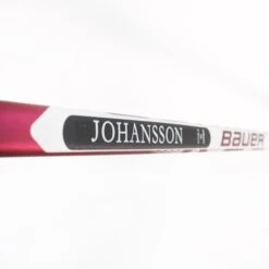 Bauer Vapor NHL Custom Senior Goalie Stick - Jonas Johansson -Baue Hockey Shop bauer goalie sticks bauer vapor nhl custom senior goalie stick jonas johansson burgundy white custom l 25 28904297758786