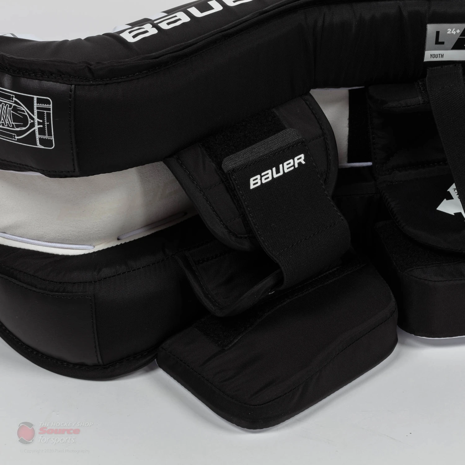 Bauer GSX Prodigy Youth Goalie Leg Pads S20 10 Bauer GSX Prodigy Youth Goalie Leg Pads S20 - Image 8