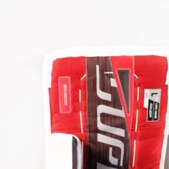 Bauer Supreme Pro Custom Senior Goalie Leg Pads - McCarthy -Baue Hockey Shop bauer leg pads bauer supreme pro custom senior goalie leg pads mccarthy white red large 30055539376194