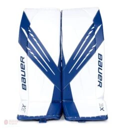 Bauer Vapor 3X Intermediate Goalie Leg Pads -Baue Hockey Shop bauer leg pads bauer vapor 3x intermediate goalie leg pads white blue l 32 28744284438594
