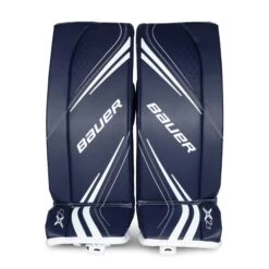 Bauer Vapor X2.7 Junior Goalie Leg Pads -Baue Hockey Shop bauer leg pads bauer vapor x2 7 junior goalie leg pads navy m 28 28744286142530